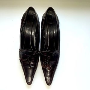 Nine West pumps with tassels